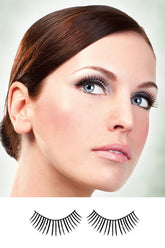 Black Deluxe Eyelashes - BE683 by Baci Lingerie